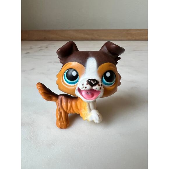 Littlest Pet Shop Collie Dog #237 G2 Hasbro LPS 2006 - Picture 1 of 5